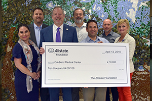 OakBend Receives the AllState Foundation Helping Hands Grant